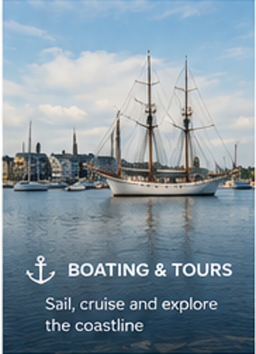 Harbor boat tour